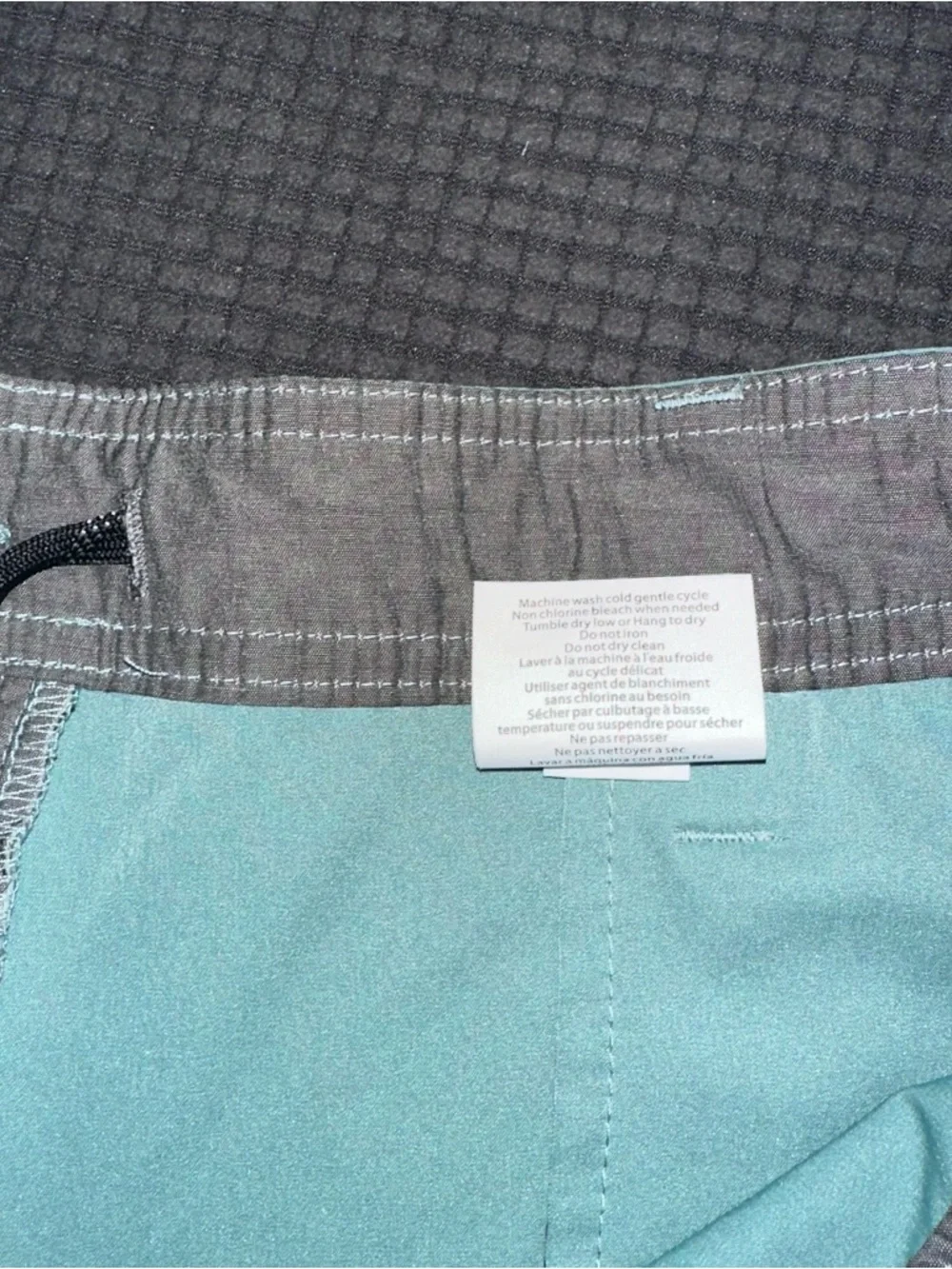 O Neill Hybrid Shorts Mens Size 34 Aqua Performance Stretch Casual - Picture 5 of 7